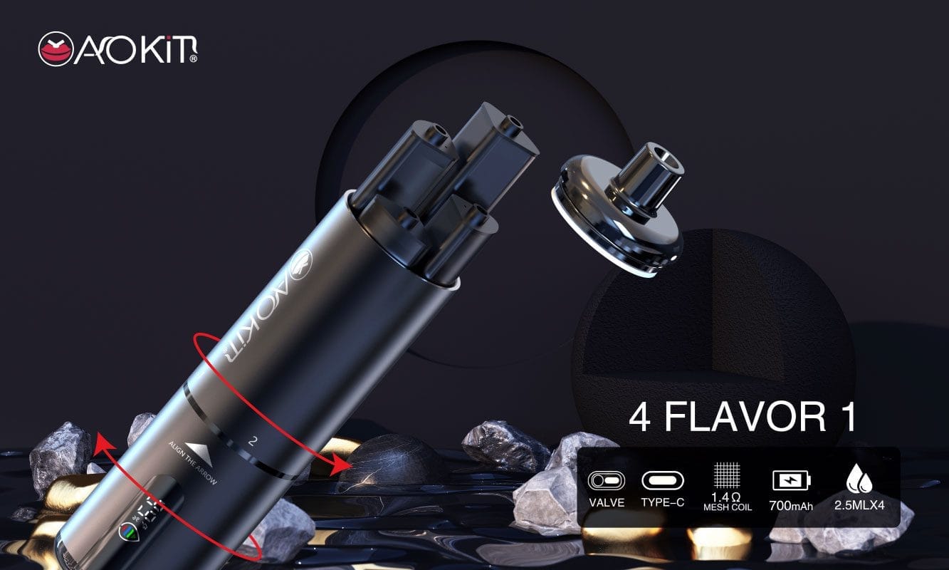 Aokit Vape BE THE BEST 1200 Puffsx4 all smovape (1)