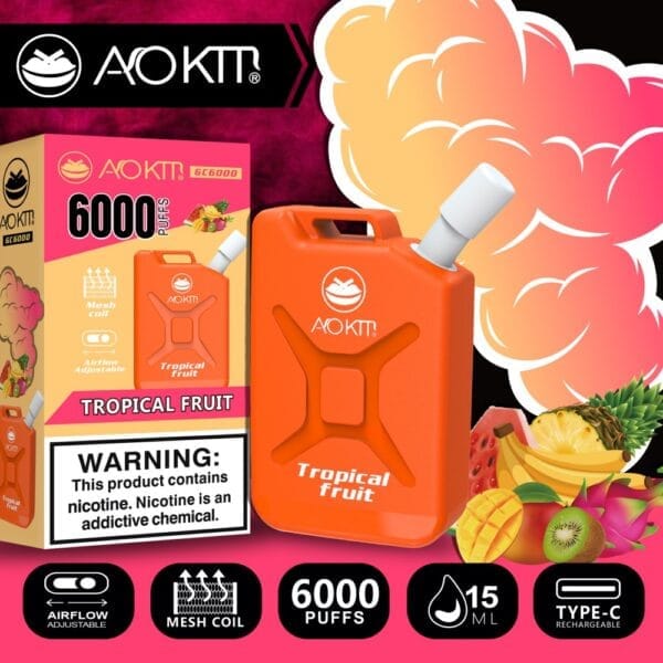 Aokit Vape GC 6000 Puffs smovape (2)