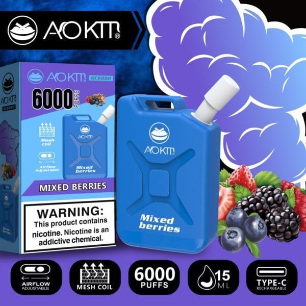 Aokit Vape GC 6000 Puffs smovape (3)