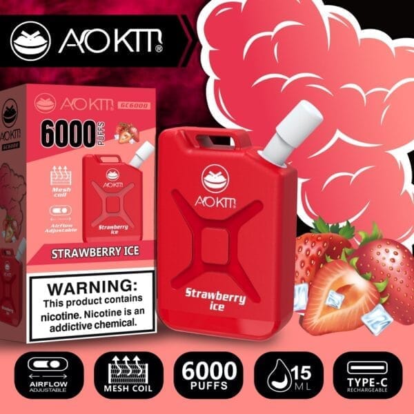 Aokit Vape GC 6000 Puffs smovape (5)