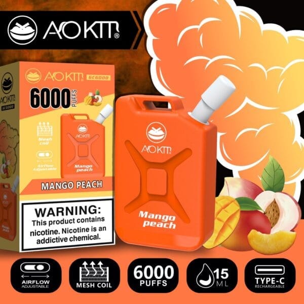 Aokit Vape GC 6000 Puffs smovape (7)