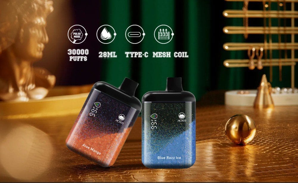 Aokit Vape New Quicksand Model 30000 Puffs all smovape (2) Aokit Vape New Quicksand Model 30000 Puffs all smovape (2)