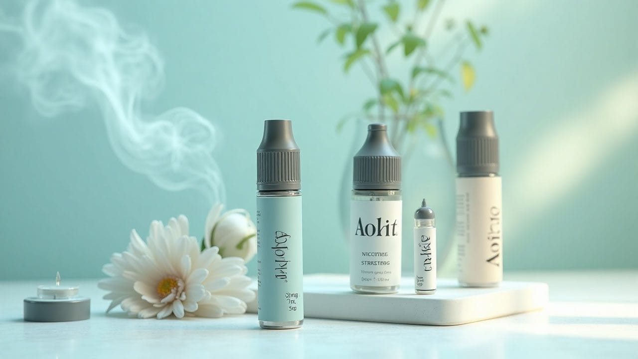 Aokit’s Nicotine Strengths 0mg, 2mg, 3mg, and 5mg smovape