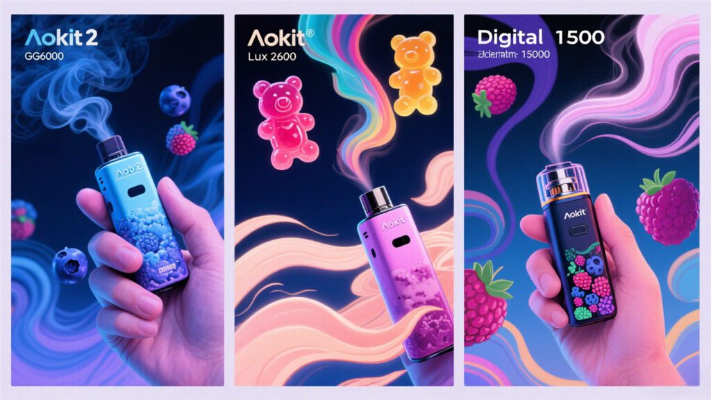 Everyday flavour favourites from the Aokit crew smovape