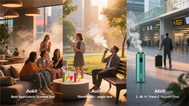Exclusive Vape Flavors UK Best Application Scenarios for Aokit E Cigarettes smovape