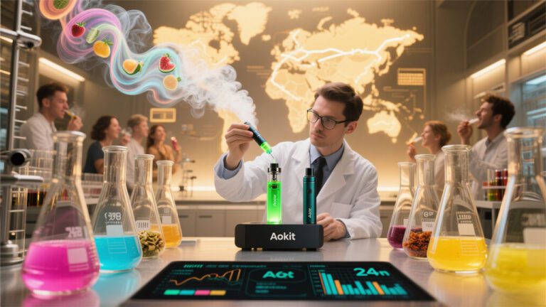 What Makes Aokit’s Limited Edition Vape Flavors Stand Out smovape