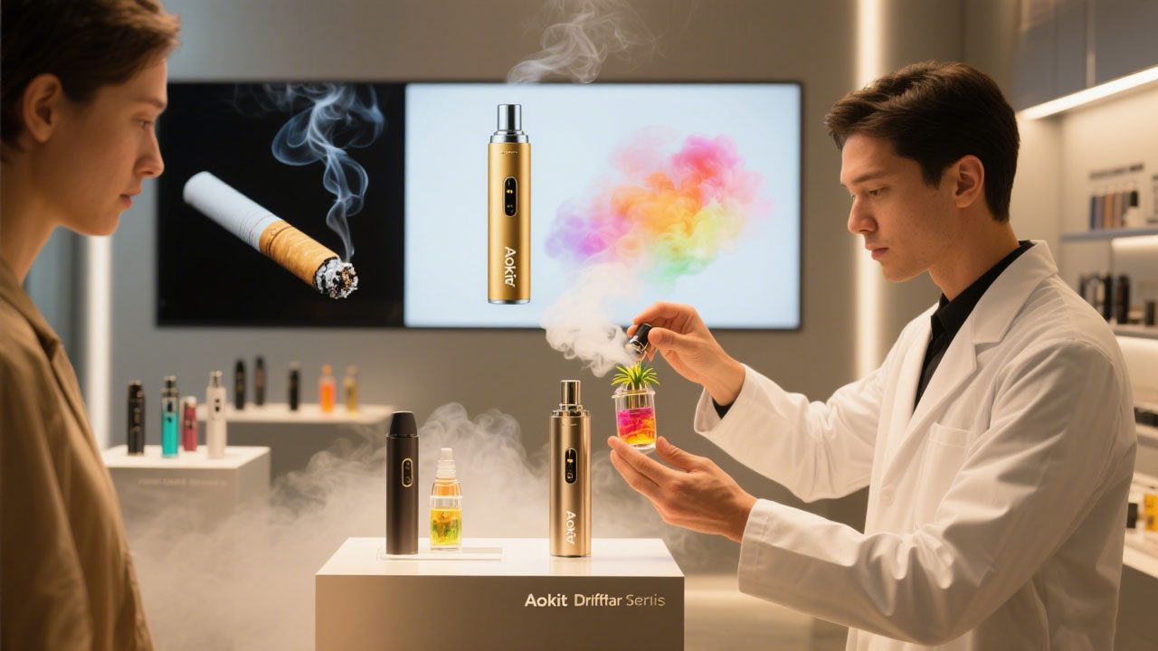Aokit E Cigarettes The Perfect Solution for the Vaping Transition smovape
