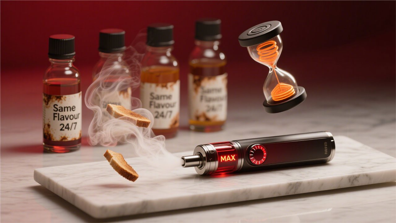 Burning out flavours fast – most common vaping mistakes smovape