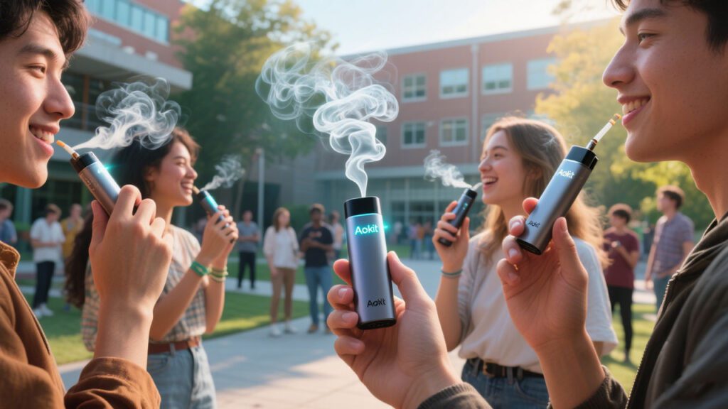 The unspoken peer effect smovape