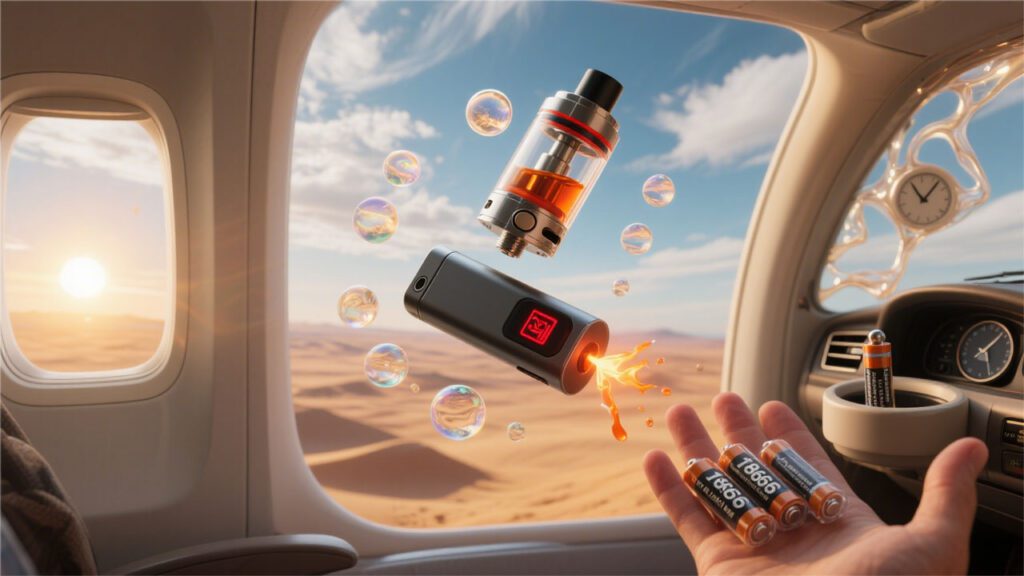 Travelling wrong with your vape – most common vaping mistakes smovape