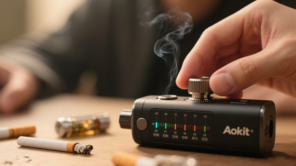 Why do people switch to vaping when they want to quit without going cold turkey smovape