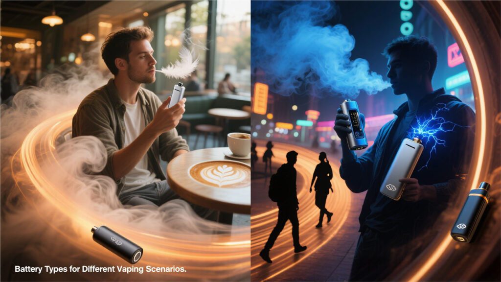 Battery Types for Different Vaping Scenarios smovape
