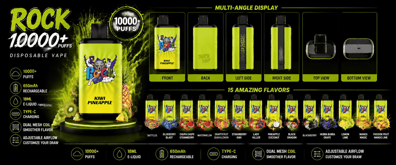 Kiwi Pineapple by IGET Vape
