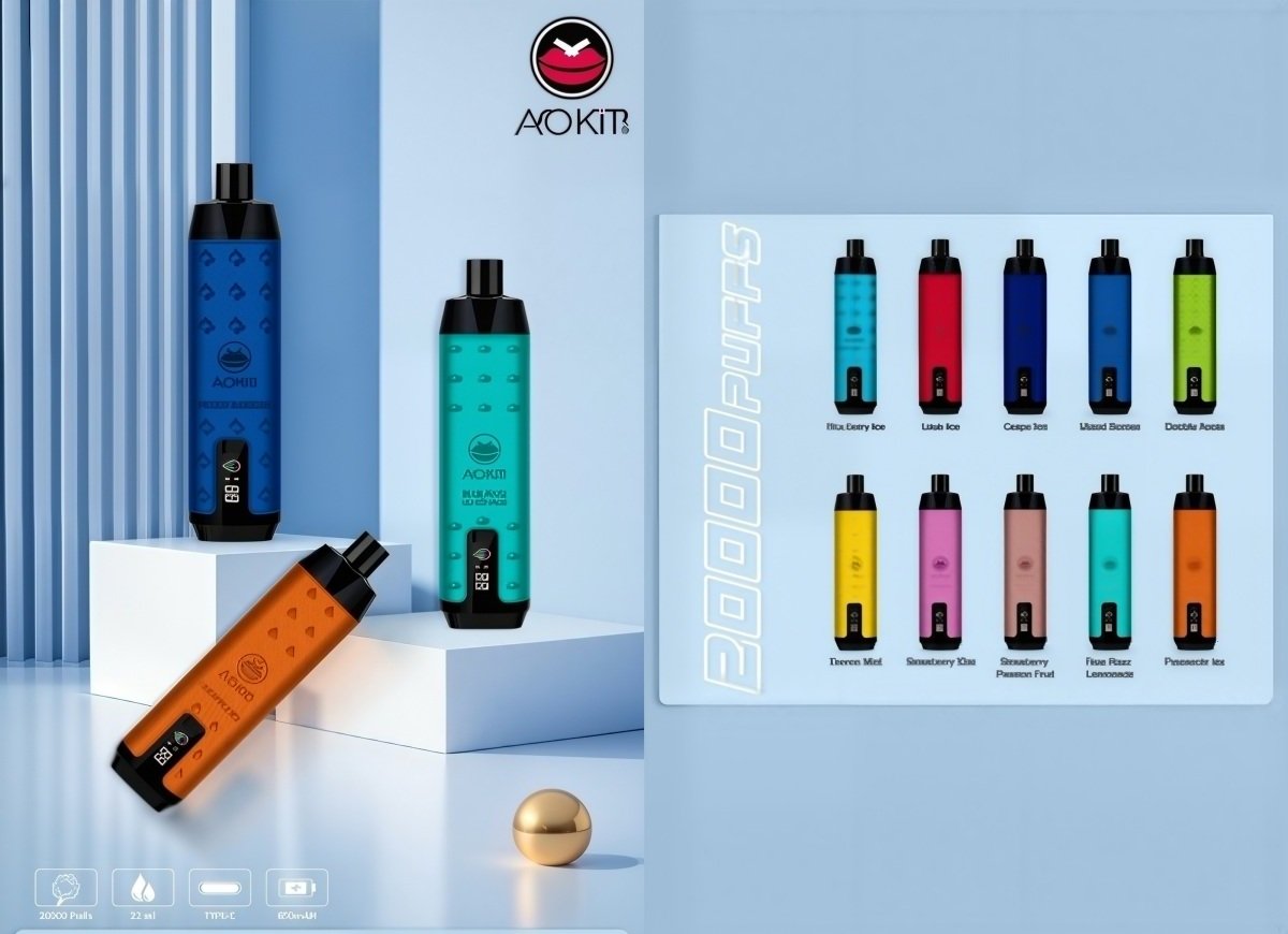 Aokit PREM BAR LD-019 20000 Puffs Rechargeable Disposable Vapes Wholesale