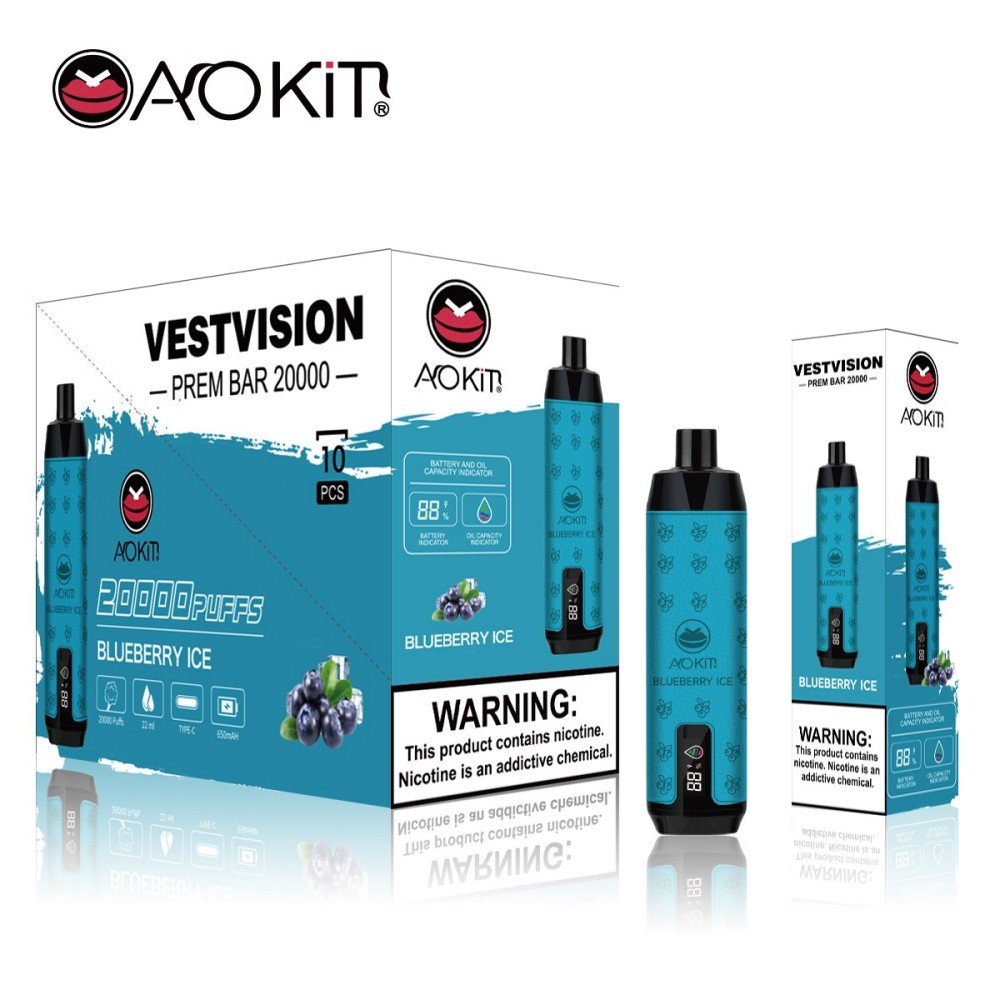 Aokit Vape Leather version 20000 Puffs (1) Aokit PREM BAR 20000 Puffs
