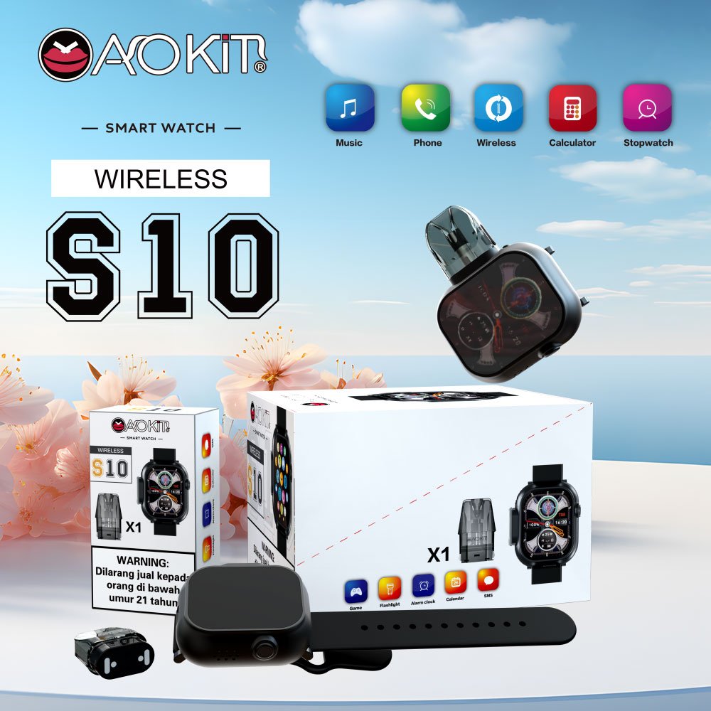Aokit Smart Watch S10 Rechargeable Disposable Vapes Wholesale