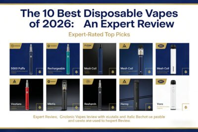 The 10 Best Disposable Vapes of 2026: An Expert Review