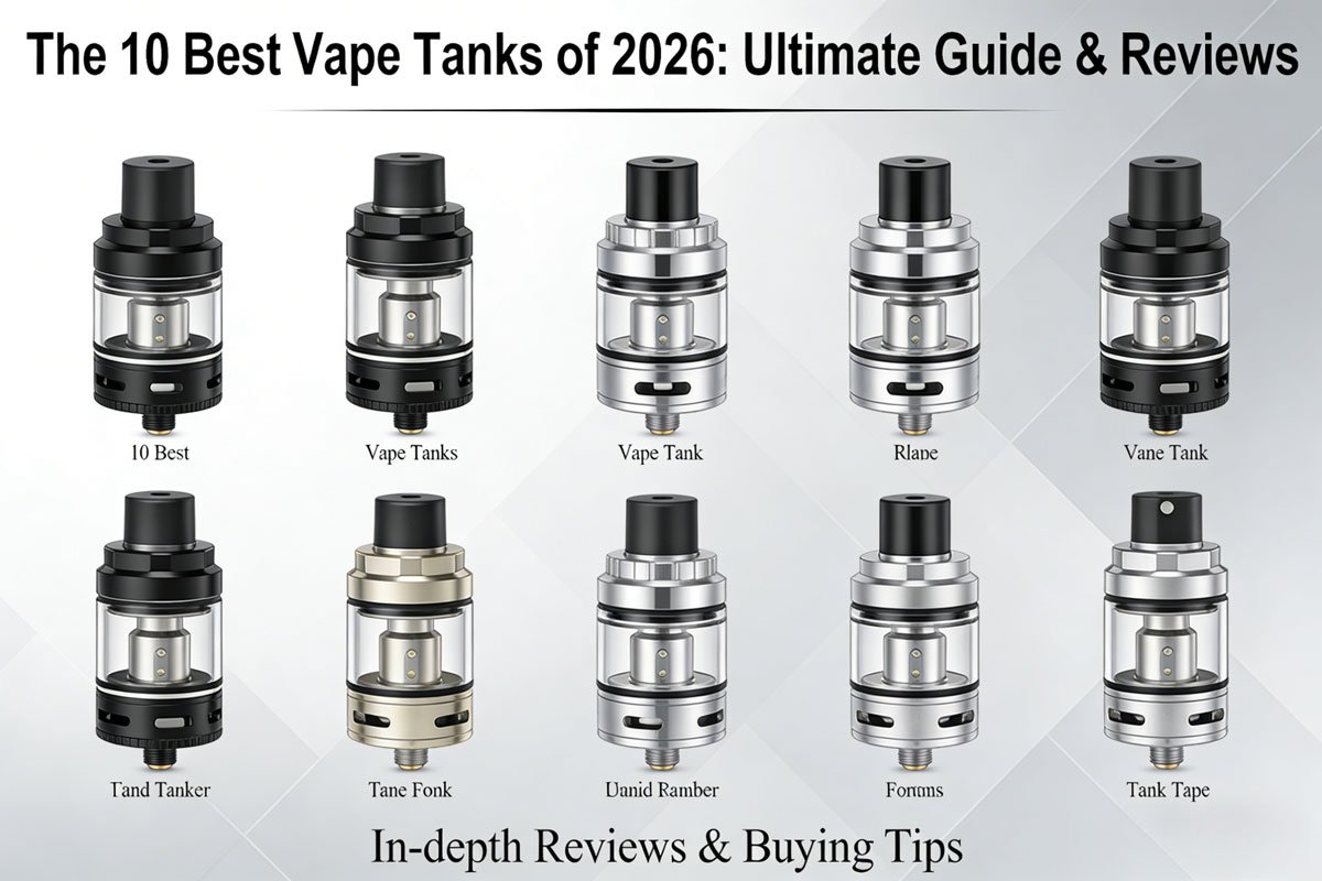 The 10 Best Vape Tanks of 2026: Ultimate Guide & Reviews