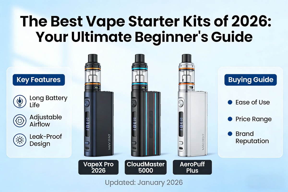 The Best Vape Starter Kits of 2026: Your Ultimate Beginner’s Guide