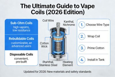The Ultimate Guide to Vape Coils (2026 Edition)