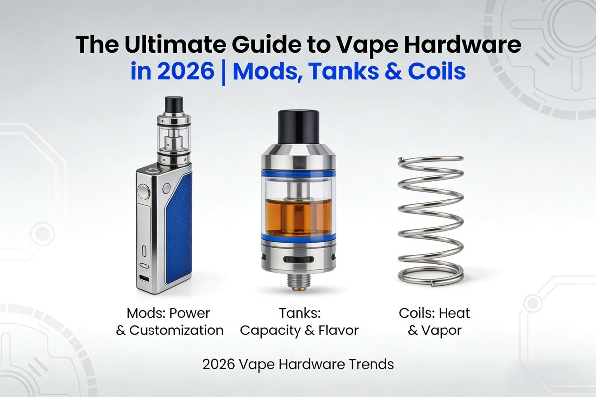 The Ultimate Guide to Vape Hardware in 2026 | Mods, Tanks & Coils