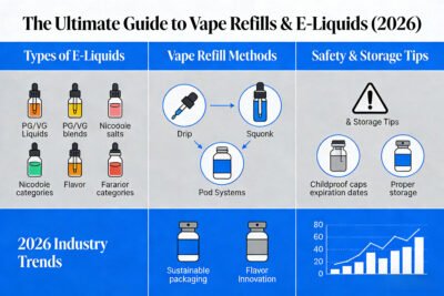 The Ultimate Guide to Vape Refills & E-Liquids (2026)