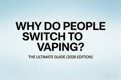 Why Do People Switch to Vaping? The Ultimate Guide (2026 Edition)