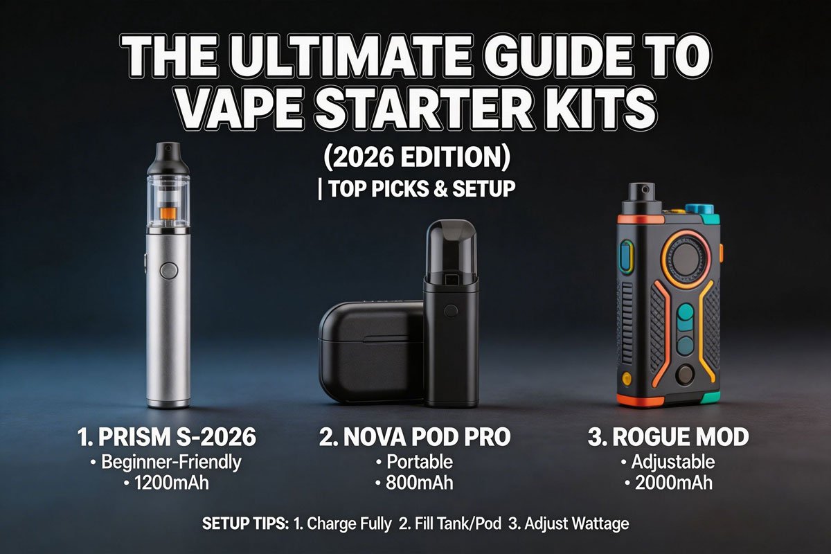 The Ultimate Guide to Vape Starter Kits (2026 Edition) | Top Picks & Setup