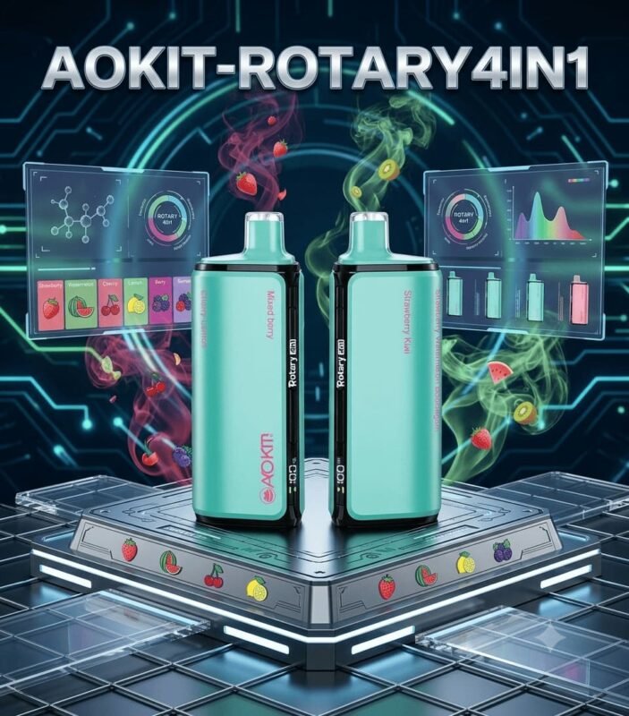 Aokit Rotary 4in1 80000 Puffs Disposable Vape