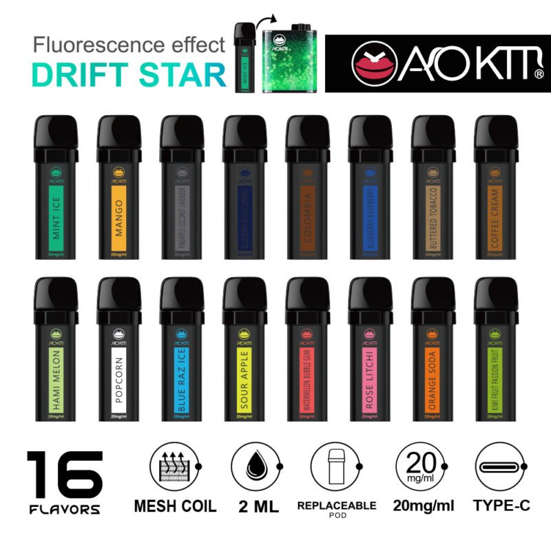 AOTIK Fluorescence effect  DRIFT STAR-RE