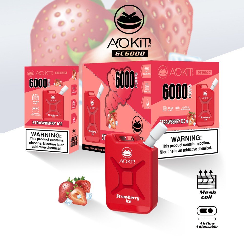 Aokit Vape GC 6000 Puffs-smovape (12) Aokit Vape GC 6000 Puffs