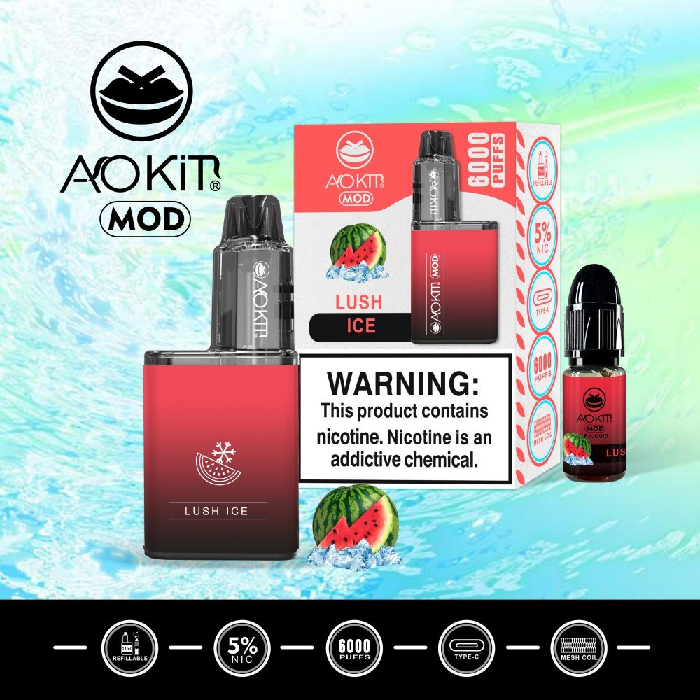 Aokit Vape MOD 6000 Puffs-smovape (16) Aokit Vape MOD 6000 Puffs