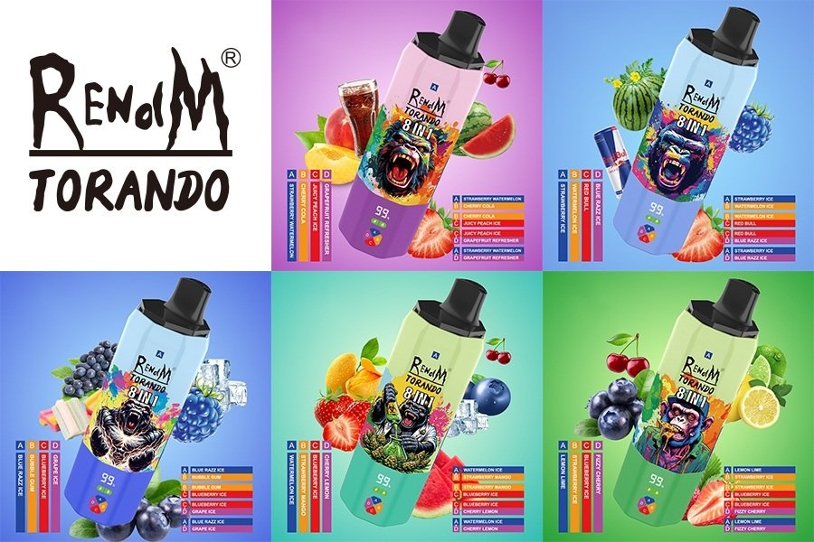 AOKIT RENDM TORNADO 8 IN 160000 PUFFS