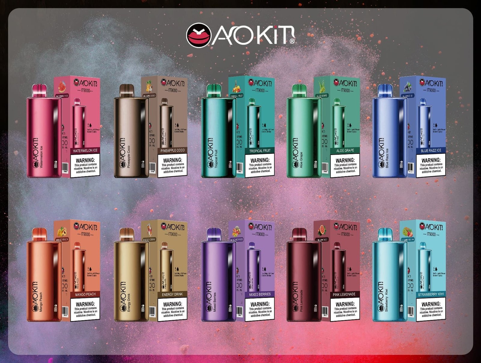 Aokit IT9000  disposable vape